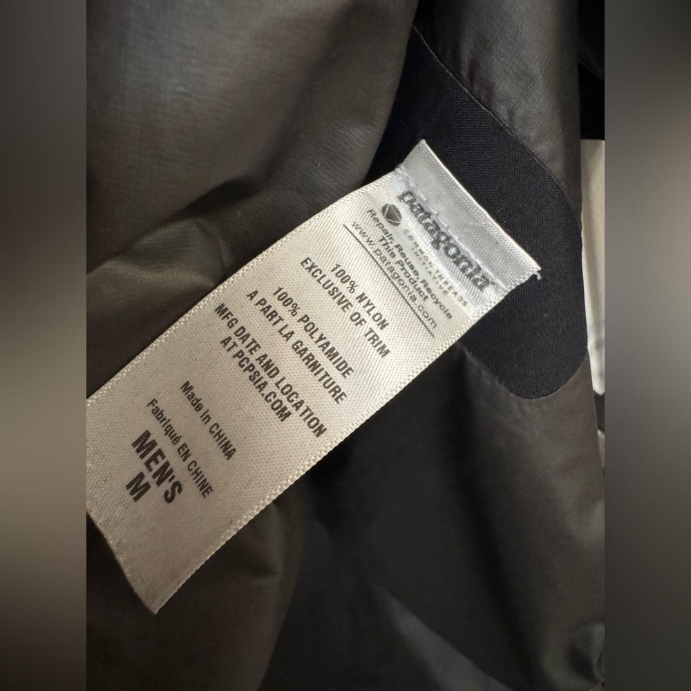 Patagonia M’s Super Cell Jacket – GORE-TEX Paclite® – Size M – Black - Picture 11 of 16